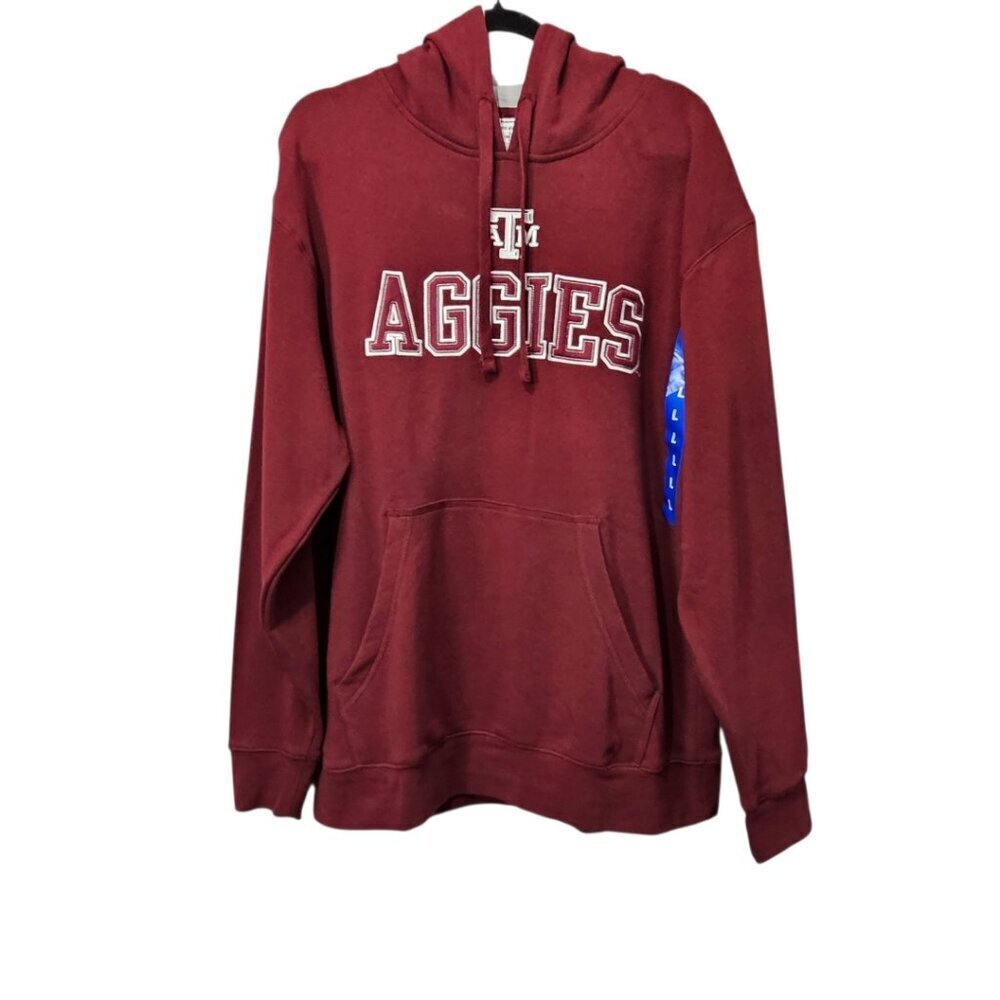 Champion New Texas A&M Aggies Fleece Embroidered Maroon Athletic Pullover Hoodie